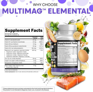 Clean Nutraceuticals Magnesium Complex with Magnesium Glycinate Citrate Malate Oxide Taurate Aspartate Orotate & Mag Chloride, Zinc Copper Manganese (90 Count (Pack of 2)) Clean Nutraceuticals buy supplements Au