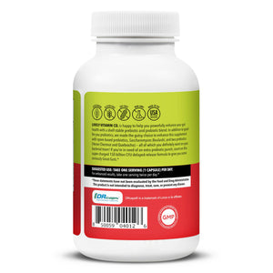 LIVELY VITAMIN CO. Great Guts Probiotic - 25 Billion CFU Probiotic - Balance Gut Microbiome, GI Tract, Inflammation, Indigestion, Reflux, Upset Stomach, & Diarrhea - 90 Caps LIVELY VITAMIN CO buy supplements Au