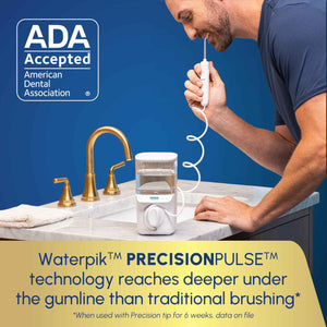 Waterpik Promax Water Flosser with SmartAdvance Mode for Daily Gum Health and Cleaning Teeth, Braces, Implants, ADA Accepted, Small Quiet Design,