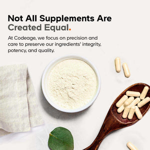 Codeage Grass Fed Beef Thymus Supplement Superfood, Freeze Dried, Non-Defatted, Desiccated Thymus & Liver Pills, Glandulars Meat, Pasture Raised Beef Vitamins, Non-GMO, 180 Capsules CodeageBuy Supplements Australia