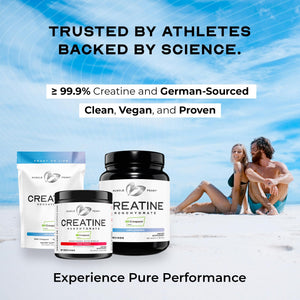 Muscle Feast Creapure Creatine Monohydrate Powder, Vegan Keto Friendly Gluten-Free, Mass Gainer, Muscle Recovery Supplement and Trusted Creatine for Muscle Growth, Creatine Powder, Unflavored, 300g Muscle Feast buy supplements Au