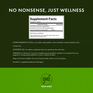 Swanson AvoVida - Natural Supplement Promoting Joint Health & Mobility - Avocado & Soybean Unsaponifiables to Support Cartilage & Tissue Health - (60 Capsules, 300mg Each) (1 Pack) SwansonBuy Supplements Australia