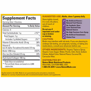 Nature Made Collagen Gummies with Vitamin C, Zinc, Biotin, Hydrolyzed Collagen Peptides for Women and Men, Healthy Skin Support Supplement, 60 Gummies, 60 Day Supply Nature Made buy supplements Au