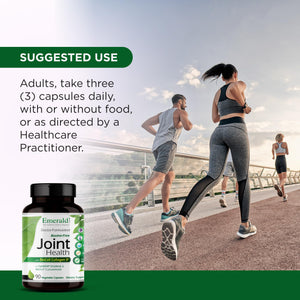 EMERALD LABS Joint Health - Biocell II Collagen, OptiMSM, Glucosamine, Meriva Turmeric Curcuminoids & More - Joint Health, Mobility & Flexibility Support* - 90 Vegetable Capsules (30-Day Supply) EMERALD LABSBuy Supplements Australia