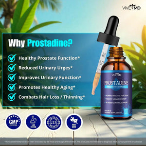 VIVE MD Prostadine Drops for Prostate Health, Bladder Urinating Issues - Prostadine Official Drop Formula - Extra Strength with Pomegranate, Prostadine Reviews (Package of 5) VIVE MDBuy Supplements Australia