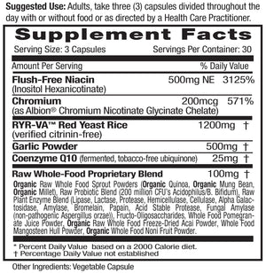 EMERALD LABS Cholesterol Health (90 Caps) & Pomegranate Extract (60 Caps) - Supports Heart Health & Immune Function - Gluten Free & Vegan EMERALD LABS buy supplements Au