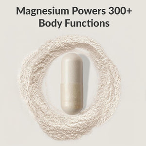 BIOptimizers Magnesium Breakthrough Supplement with 500mg - 7 Forms of Magnesium: Glycinate, Malate, Citrate, and More - Natural Support for Sleep and Cognitive Function -30 Capsules- Calming Vitamins BIOptimizers buy supplements Au