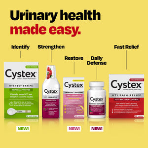 Cystex Urinary Tract Infection Support & Prevention - Cranberry Prebiotic Supplement with D-Mannose & Vitamin C for UTI Protection & Urinary Health Maintenance - 7.6 fl oz (Pack of 2) CystexBuy Supplements Australia
