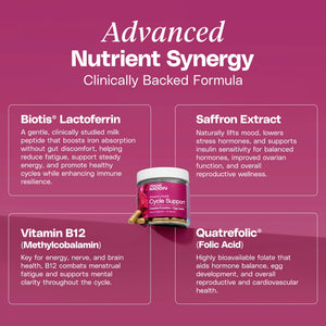 Mineral Moon Hormonal Support Bundle - Menstrual Supplement + Cycle Support - Aid Ovulation, Hormonal Balance & PMS Support - Reduce Period Cramps & Fatigue - Antioxidant Ovarian Support Vitamins Mineral Moon buy supplements Au