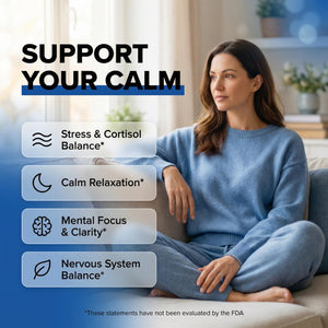 Clean Nutra Cortisol Supplement Gummies L-Theanine Magnesium Ashwagandha Apigenin Vitamin B6 Sleep and Calm Support Lavender Chicory Prebiotic Advanced Gummy Formula Clean NutraceuticalsBuy Supplements Australia