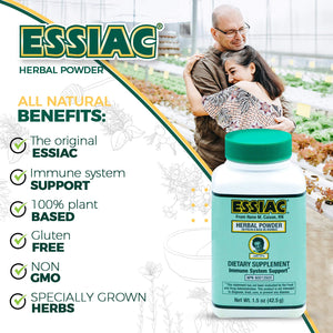 Essiac PowderESSIAC Original Herbal Tea Powder β 1.5 oz Bottle | Powerful Antioxidant Blend to Help Promote Overall Health & Well-Being | Original Formula from 1922 (1) EssiacBuy Supplements Australia