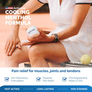 Activene Pain Relief Cream - Anti Inflammatory formulation with Powerful Arnica, Menthol & MSM for Joints, Tendons & Muscles. Chosen by Sufferers of Arthritis, Knee, Shoulder, Neck, Back & Other Pains ActiveneBuy Supplements Australia