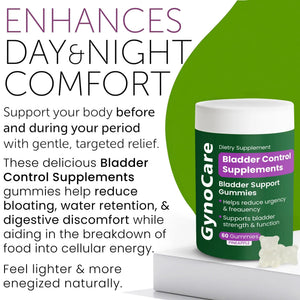 Bladder Control Supplements β Urinary Tract Health for Women | Overactive Bladder Support, UTI Relief & Infection Treatment | Daily Feminine Wellness Gummies β 60 Pineapple Flavor Terramed Just Think ComfortBuy Supplements Australia
