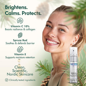 Nordic Organic Birch Sap Face Mist – COSMOS Certified Organic Formula with Hyaluronic Acid & Chaga Mushroom, Fragrance Free, Made in Finland 3.38 oz (100 ml), 1 Bottle Nordic OrganicBuy Supplements Australia