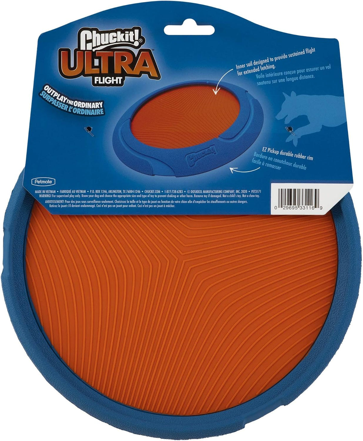 Chuckit! Ultra Flight Dog Fetch Toy