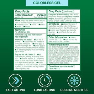 Biofreeze Roll-On Pain-Relieving Gel 3 FL OZ, Colorless Topical Pain Reliever For Muscles And Joints From Arthritis, Backache, Strains, Bruises, & Sprains BiofreezeBuy Supplements Australia