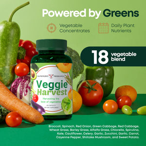 Supermed Research Fruits and Vegetables Supplements – 2 Pack Combination Fruit & Veggies Supplement – Whole Food Vitamins & Minerals for Adults – Superfood Veggie Vitamins for Adults (180 x 2, 360 Ct) Supermed Research buy supplements Au