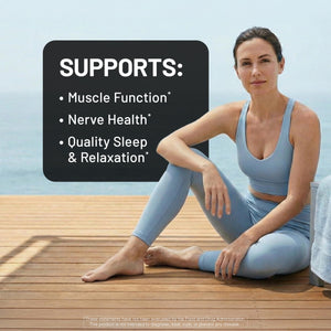 NatureWise Triple Magnesium Complex - High Absorption Magnesium Glycinate + Malate + Citrate for Muscle Nerve & Sleep Support - Vegan 90 Capsules NatureWise buy supplements Au