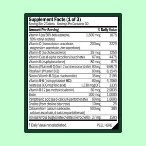 WellWithAll Women’s Multivitamin | Daily Supplement with Essential Vitamins, Minerals & Iron | Supports Immunity, Heart Health, Bone Health, Energy & Mood | Major Allergen - Free | 60 Tablets WellWithAllBuy Supplements Australia