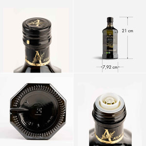 Atlas Organic Cold Pressed Moroccan Extra Virgin Olive Oil, Polyphenol Rich | EVOO From Morocco, Newly Harvested Unprocessed from One Single Family Farm