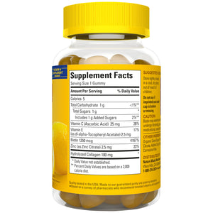 Nature Made Collagen Gummies with Vitamin C, Zinc, Biotin, Hydrolyzed Collagen Peptides for Women and Men, Healthy Skin Support Supplement, 60 Gummies, 60 Day Supply Nature Made buy supplements Au