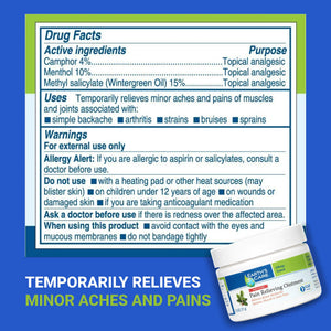 Earth's Care Pain Relieving Ointment - Triple Action Muscle and Joint Cream - Topical Analgesic 2.5 oz. (71 g) Earth's CareBuy Supplements Australia
