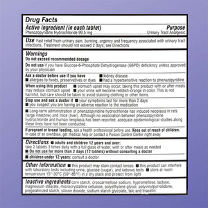 Quality Choice Max Strength Urinary Pain Relief, Maximum Strength Fast Relief of UTI Pain, Burning, and Feeling of Urgency to Pee, 24 Count Package of Tablets Quality ChoiceBuy Supplements Australia