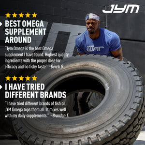 JYM Supplement Science Omega JYM Fish Oil 2800mg, High Potency Omega 3, EPA, DHA, DPA for Brain, Heart, & Joint Support 120 Soft Gels JYM Supplement Science buy supplements Au