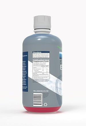 Wellgenix Sea Essentials Liquid Mineral Dietary Supplement with Trace and Macro Minerals and Coral Calcium – Sea Berry Flavor – 32 fl oz WellgenixBuy Supplements Australia