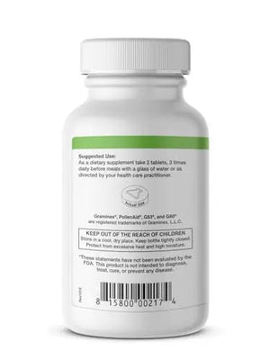 Graminex PollenAid Prostate Supplement: All Natural Prostate Support for Bladder Control & Urinary Tract Health, Rye Pollen Extract Made in USA, 200 Tablets GraminexBuy Supplements Australia