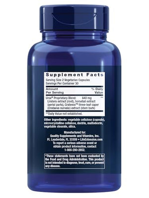 Life Extension Women's Bladder Support – for Bladder Health and Normal Urinary Frequency – Horsetail, Lindera and Three-Leaf Caper Extracts – Non-GMO – Gluten Free — 60 Vegetarian Capsules Life ExtensionBuy Supplements Australia