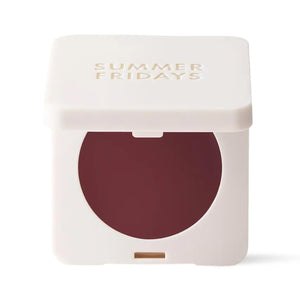 supplement products​Summer Fridays Blush Butter Balm - Skincare-Infused Hydrating Cream Blush with Hyaluronic Acid, Ceramides, & Shea Butter for a Dewy Flush of Color - Cheek and Lip Tint - Berry Spritz (0.14 Oz) - JerryCherryUSA