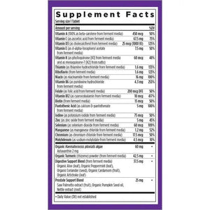 New Chapter Multivitamin for Men 50 Plus - Every Man's One Daily 55+ with Fermented Probiotics + Whole Foods + Astaxanthin New Chapter