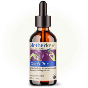 Motherlove Goat’s Rue (2 Ounce Tincture) Lactation Supplement for Breast Tissue Development & Breast Milk Supply Optimization