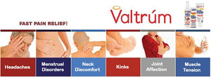 Valtrum Fast and Effective Relief. The only Natural Components Gel for External use with Powerful Action, Whose Effects are perceived Within 40 Seconds of Being Used. ValtrumBuy Supplements Australia