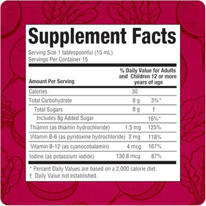 Rabano Yodado Ionized Radish Dietary Liquid Supplement with Iodine, Vitamin B1, B6 & B12, Wellness & Digestive Support, Helps Maintain Natural Energy & Nutrient Balance, 8 Fl Oz, Pack of 1 Rabano YodadoBuy Supplements Australia