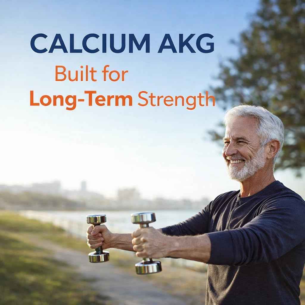 Liposomal Calcium AKG Supplement 1500mg with Vitamin D3 & K2 Softgels for Women & Men│ High Absorption│Calcium Supplements with Magnesium Glycinate, Boron, Probiotics & Vitamin C for Bone - 120 Pills