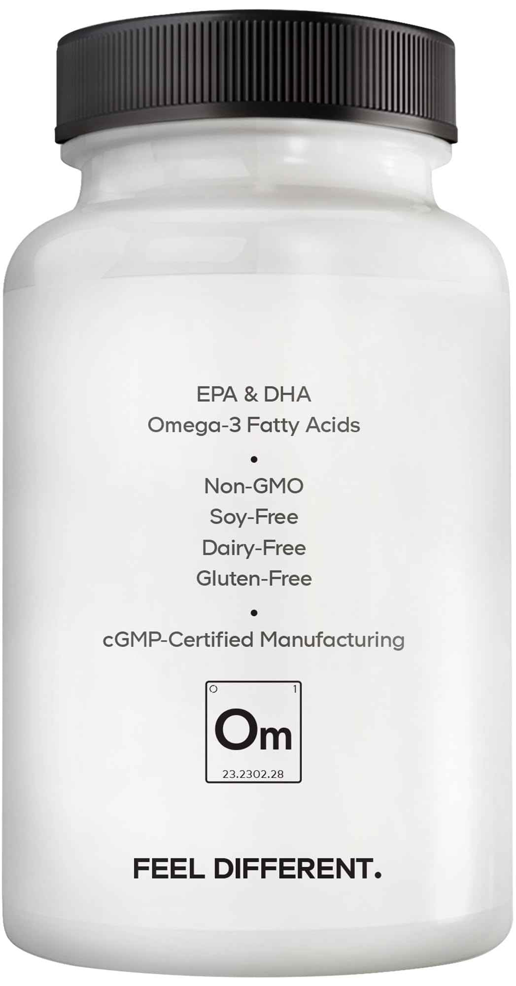 Amen Omega-3 Supplement - 1500mg High-Potency Daily Omega 3 - EPA and DHA Fatty Acids Fish Oil - 45-Day Supply - Fatty Acid Supplements - Fish Oil Pills