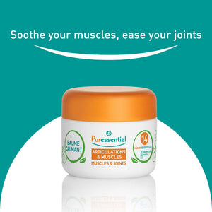 Puressentiel Muscle and Joints Balm - Essential Oil and Shea Butter Balm for Back and Neck Massage - Dye-Free, No Preservatives - 1.01 oz PuressentielBuy Supplements Australia