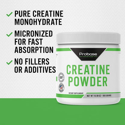 Probase Nutrition Creatine Powder 300 Grams