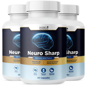 Neuro Sharp – Natural Formula with Bacopa Monnieri, Ginkgo Biloba & Huperzine-A – Made in the USA, Non-GMO, 30 Capsules, 3 Month Supply Nature’s NutriWaveBuy Supplements Australia