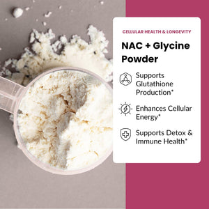 Apeiron Elementals NAC + Glycine Powder - 2500mg - Glutathione Production, Immune Support, & Cellular Energy Apeiron ElementalsBuy Supplements Australia