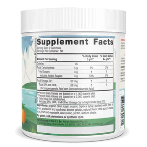 Nordic Naturals Nordic Omega-3 Gummies, Tangerine - 120 Gummies - 82 mg Total Omega-3s with EPA & DHA - Non-GMO - 60 Servings Nordic NaturalsBuy Supplements Australia