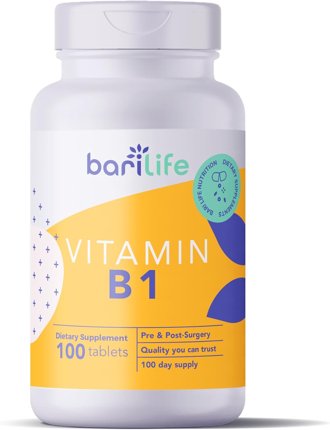 Bari Life Post-Op, Gastric Sleeve, Gastric Bypass Vitamin and Supplement Starter Kit (Grape)