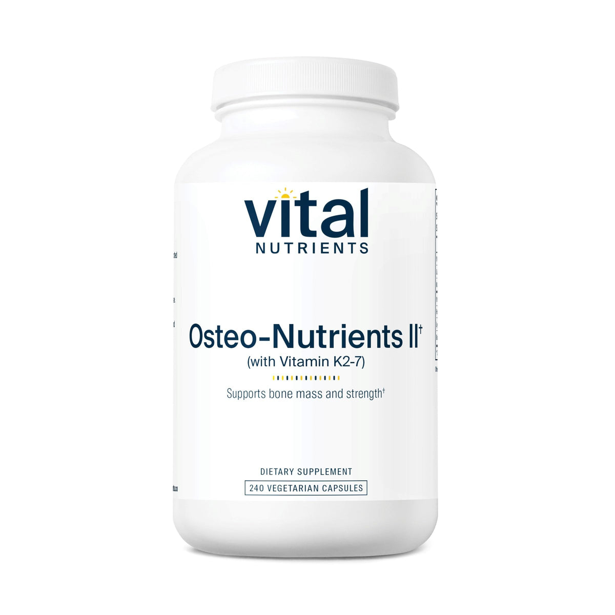 supplement products​Vital Nutrients Osteo-Nutrients II - Vitamin K2 + D3, Calcium, Boron, and Magnesium for Bone Strength* - Healthy Heart Support - Vegetarian Supplement - JerryCherryUSA