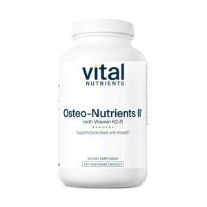 supplement products​Vital Nutrients Osteo-Nutrients II - Vitamin K2 + D3, Calcium, Boron, and Magnesium for Bone Strength* - Healthy Heart Support - Vegetarian Supplement - JerryCherryUSA