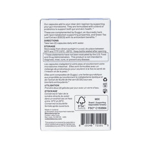 Codex Labs Shaant Clear Skin Supplement – 60 Vegan Capsules | Acne Probiotics with 9-Strain Blend, Green Tea EGCG & Guggul – Daily Support for Acne-Prone Skin & Clear Complexion Codex LabsBuy Supplements Australia
