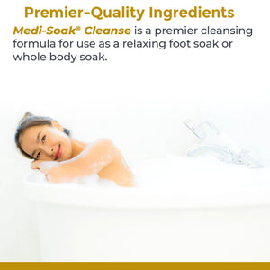 Premier Research Labs Medi-Soak - Bath Salts for Foot and Body Soak, Sea Salt Bath for Women and Men, Relaxing Mineral Bath Soak, Gentle Exfoliant, Organic, Vegan, No Added Fillers - 2 Lb Premier Research LabsBuy Supplements Australia