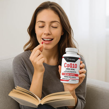 Probase Nutrition CoQ10 (Ubiquinone) 30 Capsules 30-Day Supply