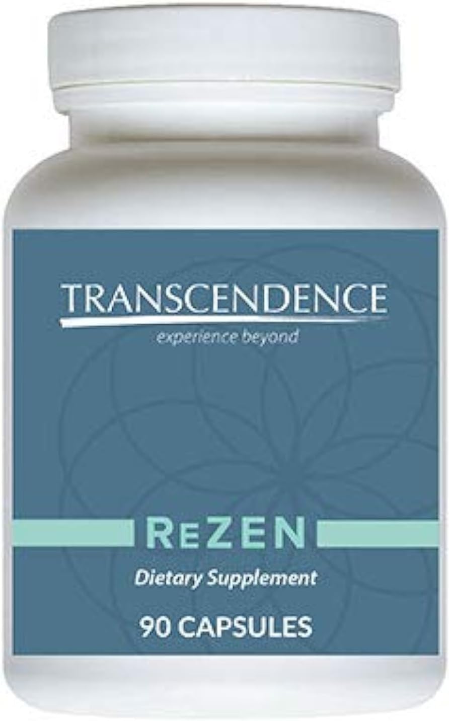 TRANSFORMATION THE GENESIS OF GOOD HEALTH ReZEN Enzyme Blend Supplement, Natural Transcendence Formula with Vitamin B6 Supporting a Healthy Nervous System, 90 Capsules